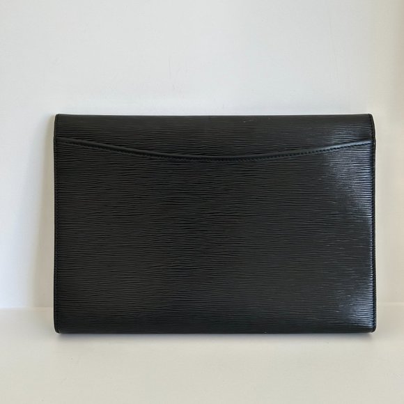 LV Extra Large Epi Clutch Document - Picture 8 of 8